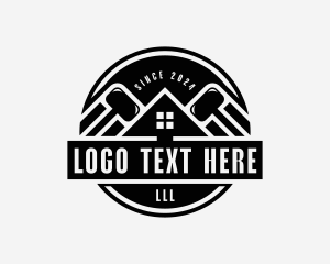 Carpentry - Handyman Mallet Repair logo design