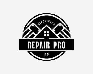 Handyman Mallet Repair logo design