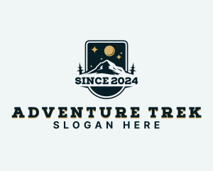 Trekking - Mountain Trekking logo design