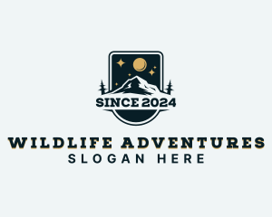 Mountain Trekking  logo design