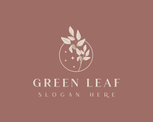 Nature Organic Leaf logo design