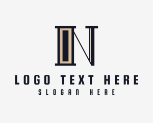 Letter N - Professional Elegant Boutique logo design