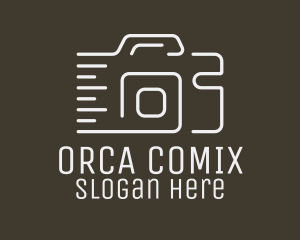 Vlog - Photographer Digital Camera logo design