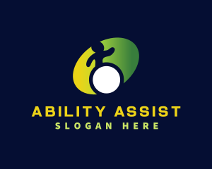 Disability - Disability Wheelchair Rehabilitation logo design