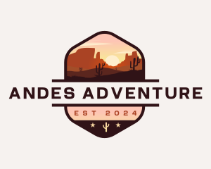 Wild Desert Adventure logo design