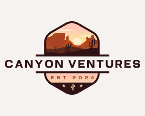 Canyon - Wild Desert Adventure logo design