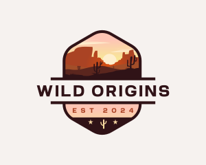 Wild Desert Adventure logo design