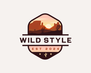 Wild Desert Adventure logo design