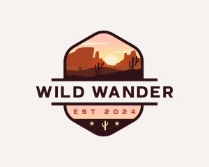 Wild Desert Adventure logo design