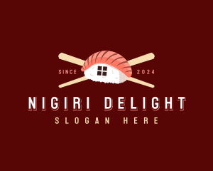 Nigiri - Asian Sushi Restaurant logo design