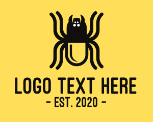 Spooky - Poison Spider Pill logo design