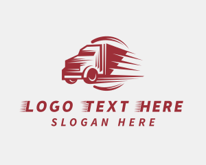 Truck - Cargo Truck Forwarding logo design