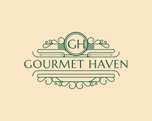 Fancy Fine Dining Restaurant logo design