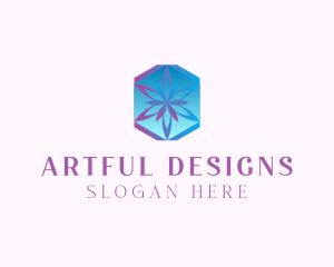 Stained Glass Tiles logo design