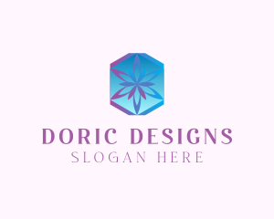 Stained Glass Tiles logo design