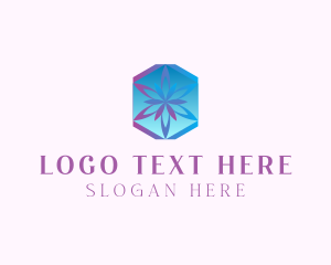 Photoshop - Stained Glass Tiles logo design