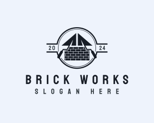 Brick Repair Renovation logo design