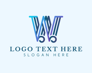 Fashion - Elegant Boutique Letter W logo design