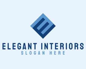 Geometric Interior Design logo design