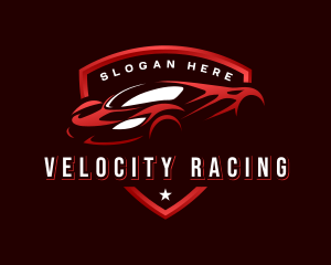 Automotive Car Race logo design