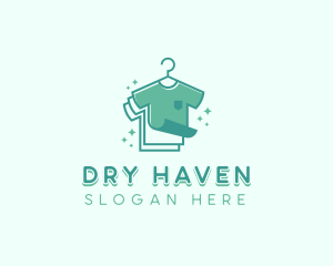 T-shirt Clothes Washer logo design