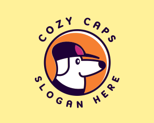 Puppy Dog Cap logo design