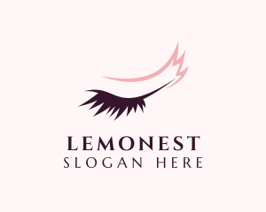 Beautician - Eyelash Beauty Cosmetics logo design