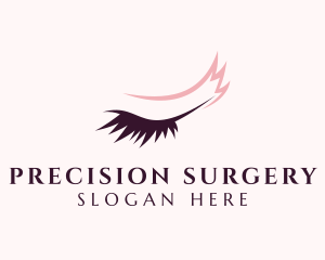 Eyelash Beauty Cosmetics logo design