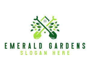 Botanical Garden Lawn logo design