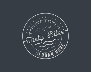 Coffee - Summer Ocean Vacation logo design