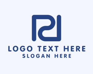 Financial - Modern Business Brand Letter PD logo design