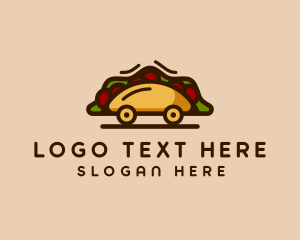 Cafeteria - Taco Food Truck logo design