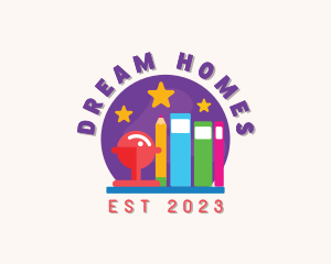Educational - Book Daycare Storytelling logo design