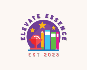 Child Welfare - Book Daycare Storytelling logo design