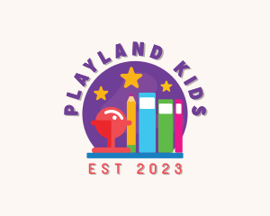 Book Daycare Storytelling logo design