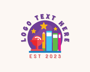 Author - Book Daycare Storytelling logo design