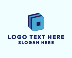 Programming - 3D Gaming Box logo design