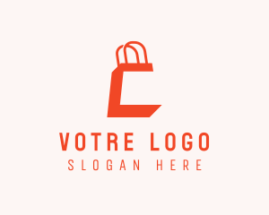 Shopping - Shopping Bag Letter C logo design