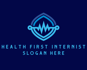 Blue Health Lifeline logo design