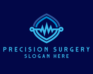 Surgery - Blue Health Lifeline logo design