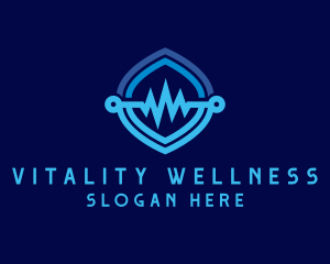 Health - Blue Health Lifeline logo design