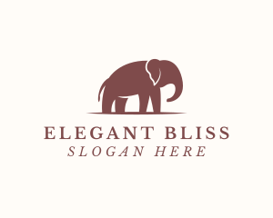 Reserve - Elephant Zoo Animal logo design