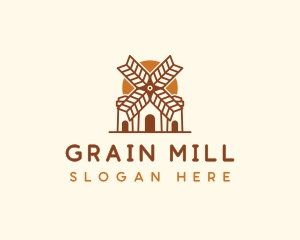 Wheat Farm Mill logo design