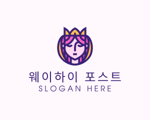 Beautiful Royal Queen logo design