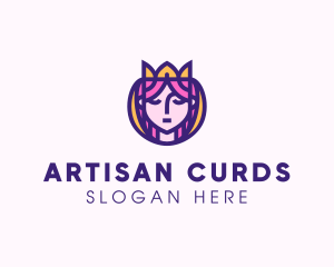 Beautiful Royal Queen logo design