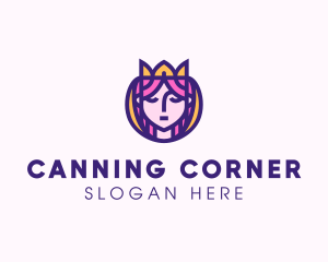 Beautiful Royal Queen logo design