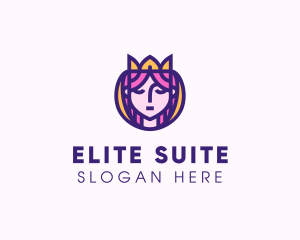 Beautiful Royal Queen logo design