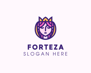 Beautiful Royal Queen logo design