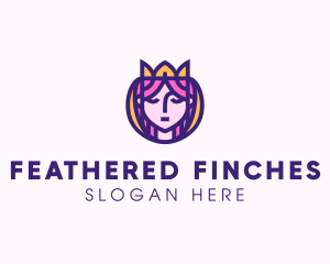 Beautiful Royal Queen logo design