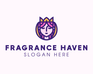 Beautiful Royal Queen logo design